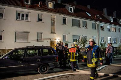Wendlingen: Rauch verteilt sich im Haus