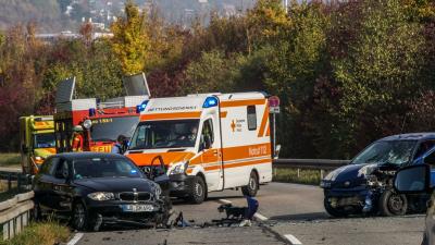 Leonberg: Zwei Verletzte nach Frontalzusammenstoss in Leonberg