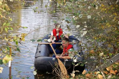Oberboihingen: Die Jugendfeuerwehren ueben auf dem Tachenhaeuser Hof