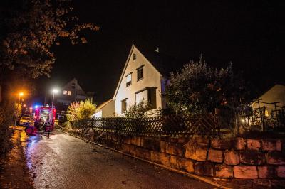 Esslingen-Liebersbronn: Oelofenbrand fordert die Feuerwehr