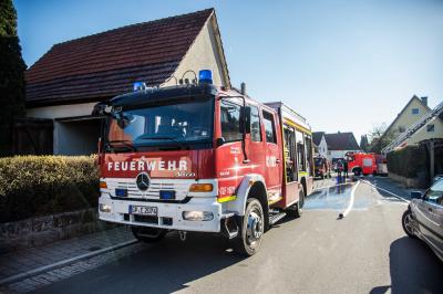 Ebersbach-Buechenbronn: Aus Dachstuhlbrand wird Essen auf dem Herd