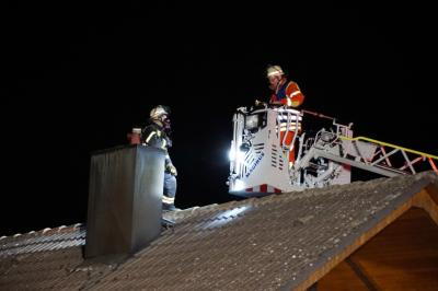 Neuhausen: Kaminbrand sorgt fuer Aufregung