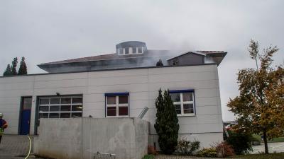 Holzgerlingen: Gemeinsame Uebung der Feuerwehr Holzgerlingen und des DRK 