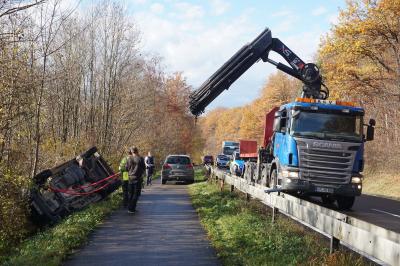 Kirchheim : schwerer Verkehrsunfall auf der B297