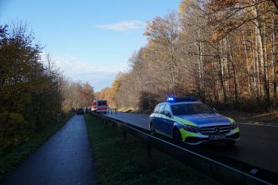 Kirchheim : schwerer Verkehrsunfall auf der B297