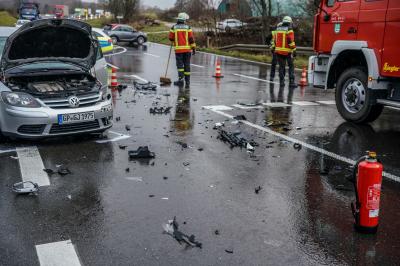 Bad Boll: Vorfahrtsunfall fordert Verletzte