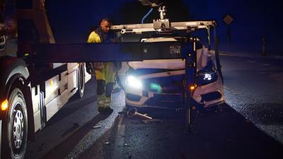 Herrenberg: Unfall auf der B14 sorgt fuer Stau im Berufsverkehr