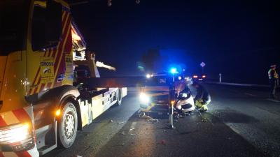Herrenberg: Unfall auf der B14 sorgt fuer Stau im Berufsverkehr