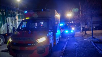 Steinenbronn: Person wird vom Stapler toedlich verletzt