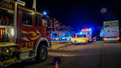 Steinenbronn: Person wird vom Stapler toedlich verletzt