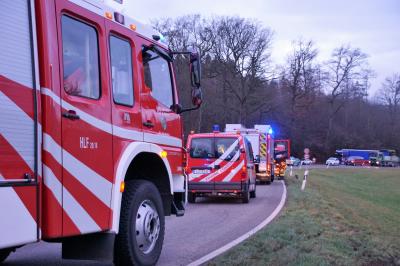 Ostfildern-Scharnhausen: Pkw drohte in die Koersch zu stuerzen