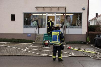 Kirchheim-Nabern: Trocknerbrand im Friseursalon rasch geloescht