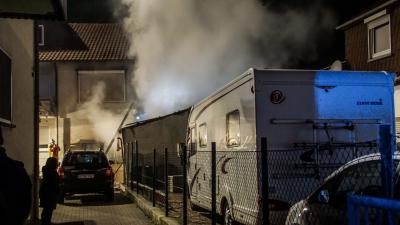 Leonberg: Fahrzeug brennt in Leonberg 