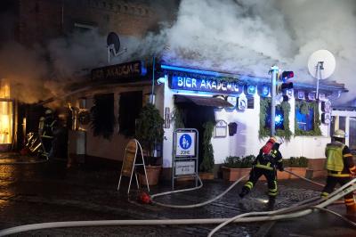 Goeppingen: Vollbrand der Kultkneipe - Bier Akademie