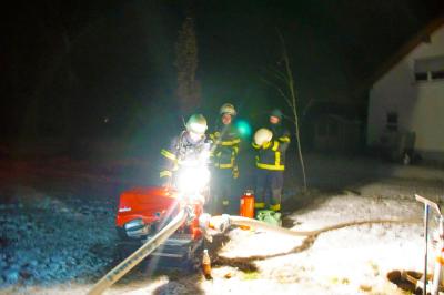 Roemerstein: Feuerwehr rettet 500 Tiere vor dem Verdursten