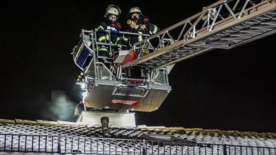 Mgstadt: Feuerwehr rueckt zu Kaminbrand aus in Magstadt 