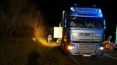 A81/Freiberg: 18 Kilometer Rueckstau auf Grund eines brennenden LKW