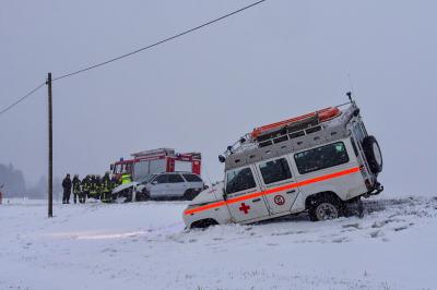 Bartholomae: Schwerer Unfall L1221 zwischen Bartholomae und Boehmenkirch Heidhoefe