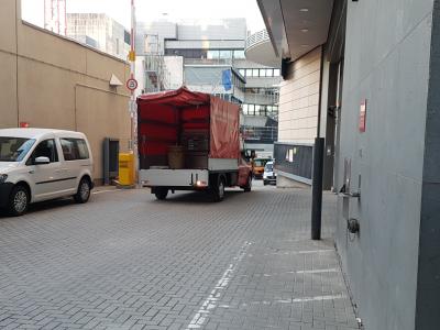 Pforzheim: Wasserschaden im Sparkassenturm - Feuerwehr Einsatz