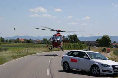 Altenriet: Pkw ueberschlagen