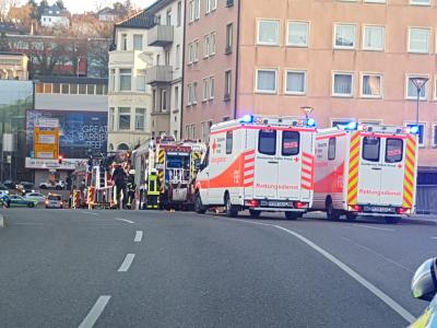 Pforzheim: Wohnungsbrand fordert ein Grossaufgebot der Feuerwehr