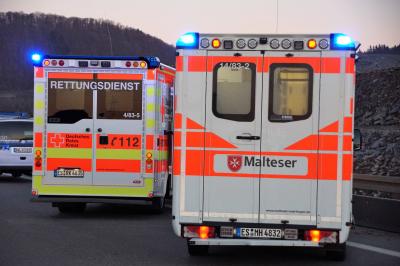 Weilheim: Schwerer Unfall auf der A8 mit mehreren Verletzten