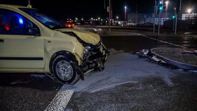 Sindelfingen: Vorfahrtsunfall am fruehen morgen in Sindelfingen