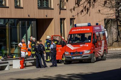 Deizisau: Schule nach Missbrauch von Feuerloescher evakuiert