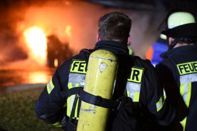 Schechingen: Vollbrand eines landwirtschaftlichen Anwesens 