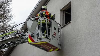 Herrenberg-Kuppingen: Feuerwehr praesentiert sich bei Uebung