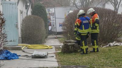 Herrenberg-Kuppingen: Feuerwehr praesentiert sich bei Uebung