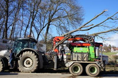 Aichtal: Sturmtief endet fast in Katastrophe