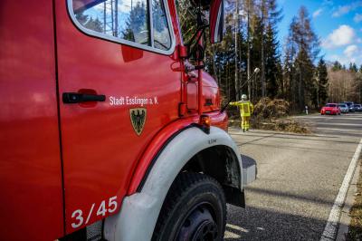 Esslingen: Sturmeinsaetze fordern die Feuerwehr 