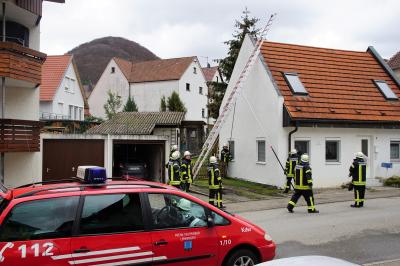 Lenningen: Sturm beschaedigt Kupferdach