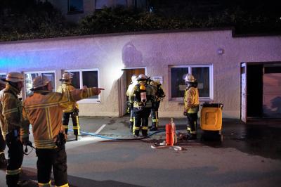 Nuertingen: Muellereimerbrand in Asylunterkunft