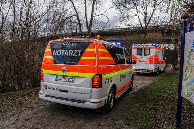 Wernau: Person aus dem Neckar gerettet