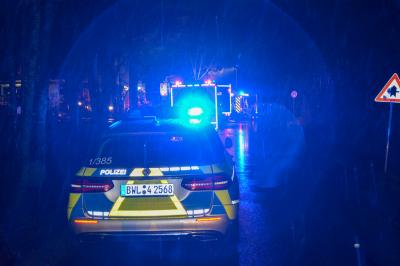 Schwaebisch Hall: Vollbrand eines Krematoriums und angrenzendes Cafe