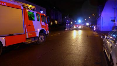 Esslingen-Sulzgries: Verpuffung im Oelofen 