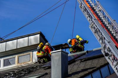 Burgstetten: Photovoltaikanlage brannte auf Dach