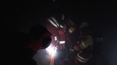 GoPro Video! Filderstadt-Bernhausen: 150 Einsatzkraefte ueben im Flughafentunnel B312 den Ernstfall