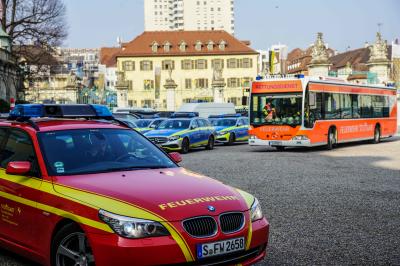 TEIL 1 - Ludwigsburg: Grossuebung im Residenzschloss