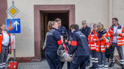 Boeblingen: Grossuebung in Boeblingen