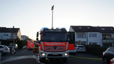Sindelfingen: Feuerwehr rettet Hund aus brennendem Haus 