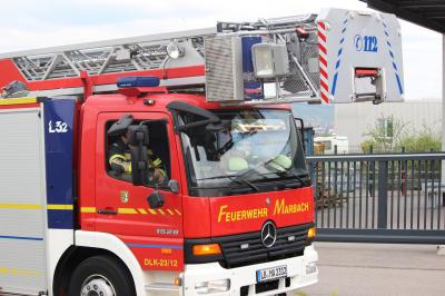 Murr: technischer Defekt mit Feuerwehreinsatz Chemiefirma Murr