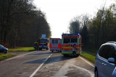 Baltmannsweiler: Auffahrunfall fordert drei Verletzte