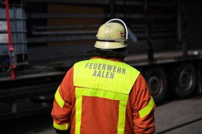 Aalen: Faesser mit Loesemittel umgekippt