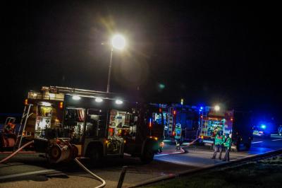 Rutesheim: Stundenlange Vollsperrung der A8 nach LKW Brand