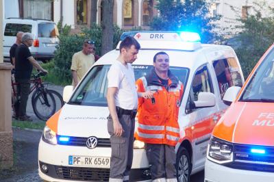 Muehlacker-Enzberg: Feuerwehr Grosseinsatz fuer ein Gebaeudebrand
