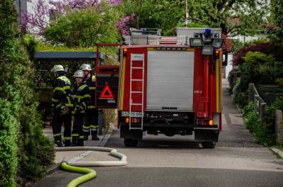 Baltmannsweiler-Hohengehren: Brand auf dem Balkon fordert die Feuerwehr