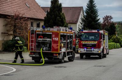 Baltmannsweiler-Hohengehren: Brand auf dem Balkon fordert die Feuerwehr